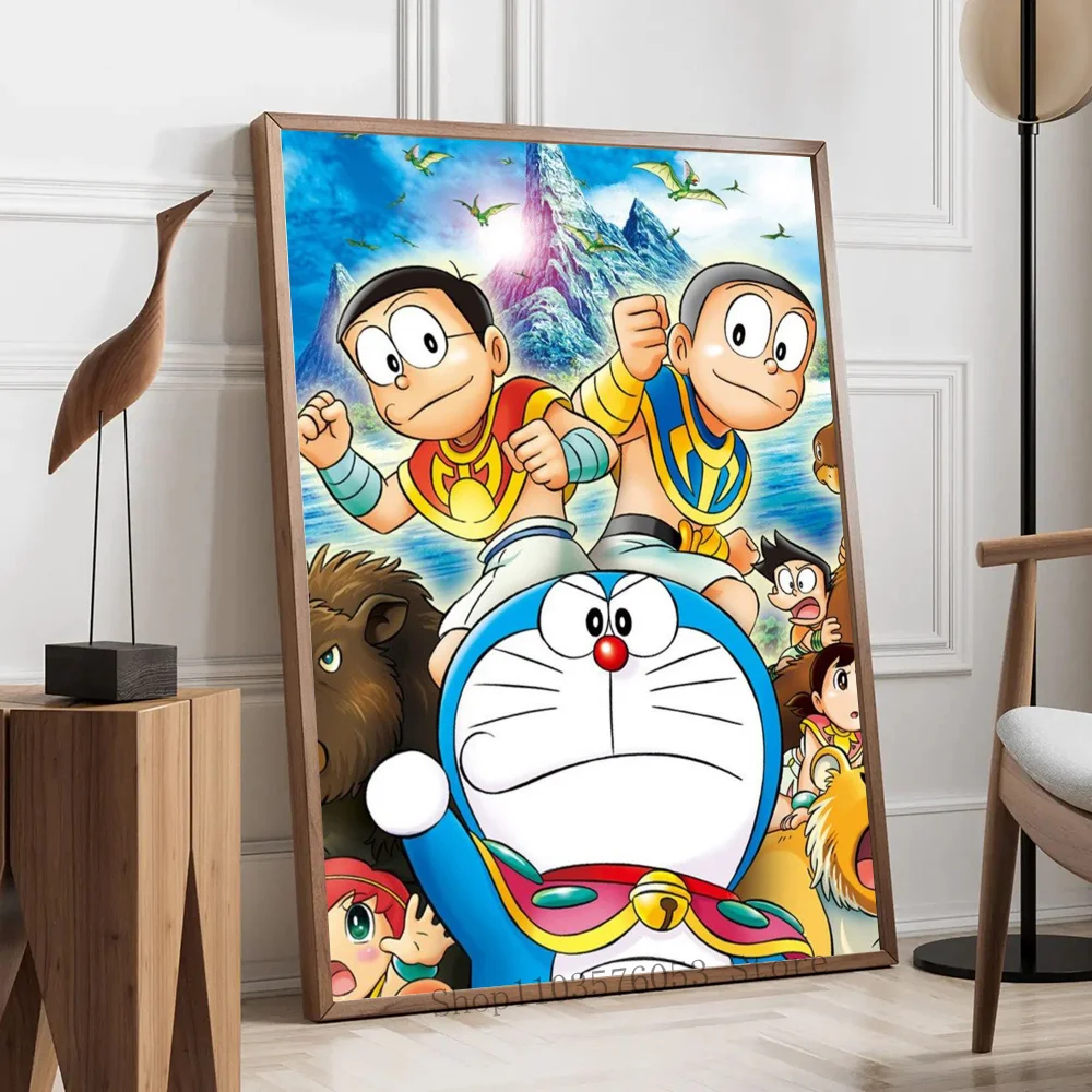 Doraemon Cartoon Wall Art