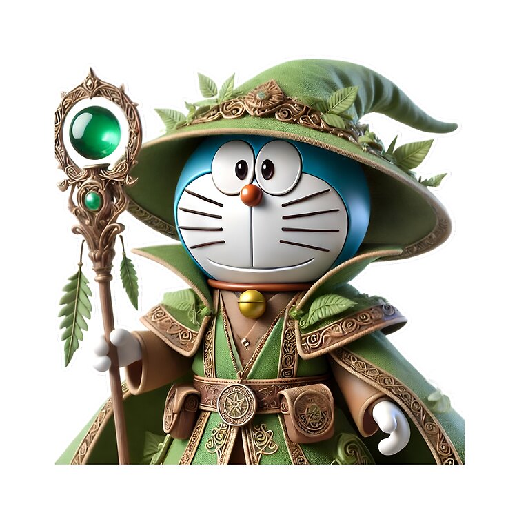 3D Doraemon Fantasy Elf Tote Bag - Image 2