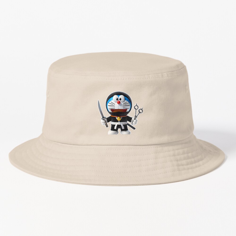 3D Doraemon Ninja Bucket Hat