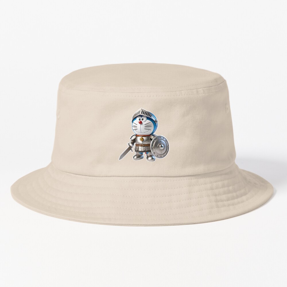 3D Doraemon Knight Bucket Hat