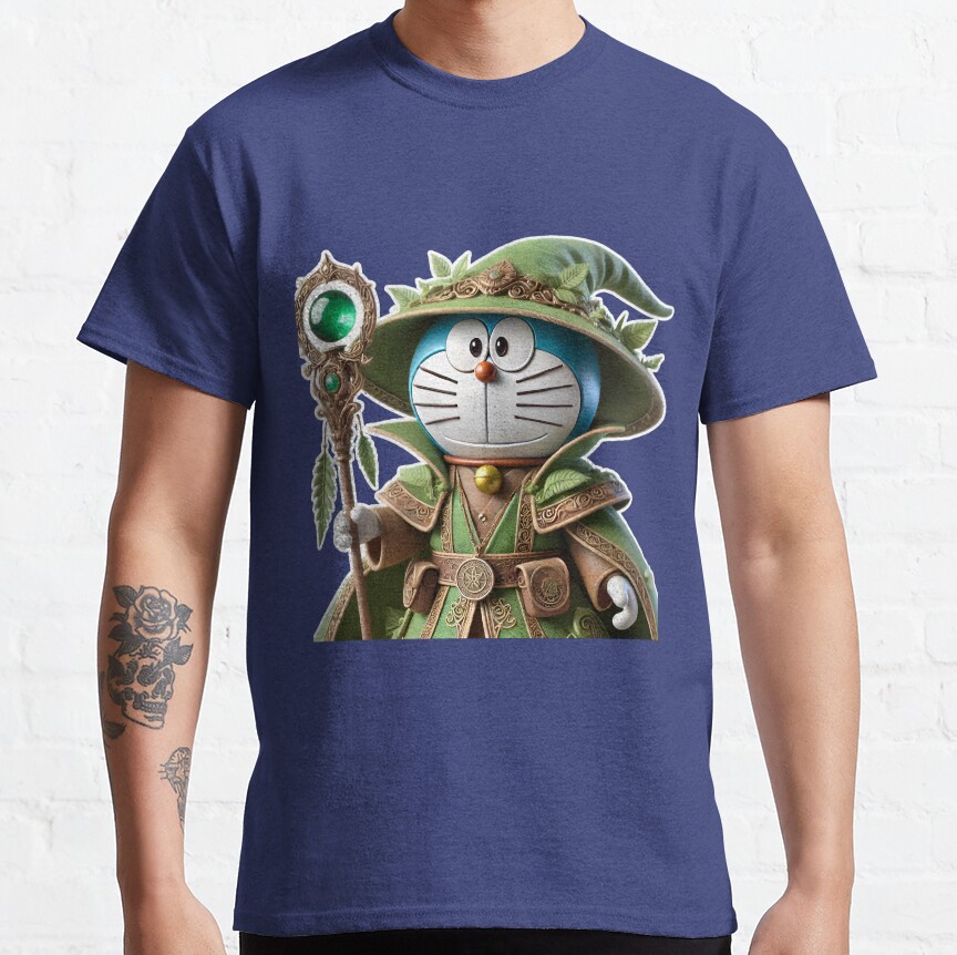 3D Doraemon Fantasy Elf T-Shirt - Image 5