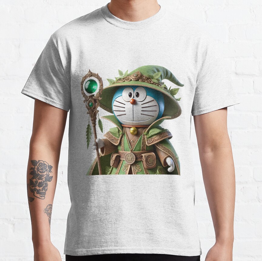 3D Doraemon Fantasy Elf T-Shirt