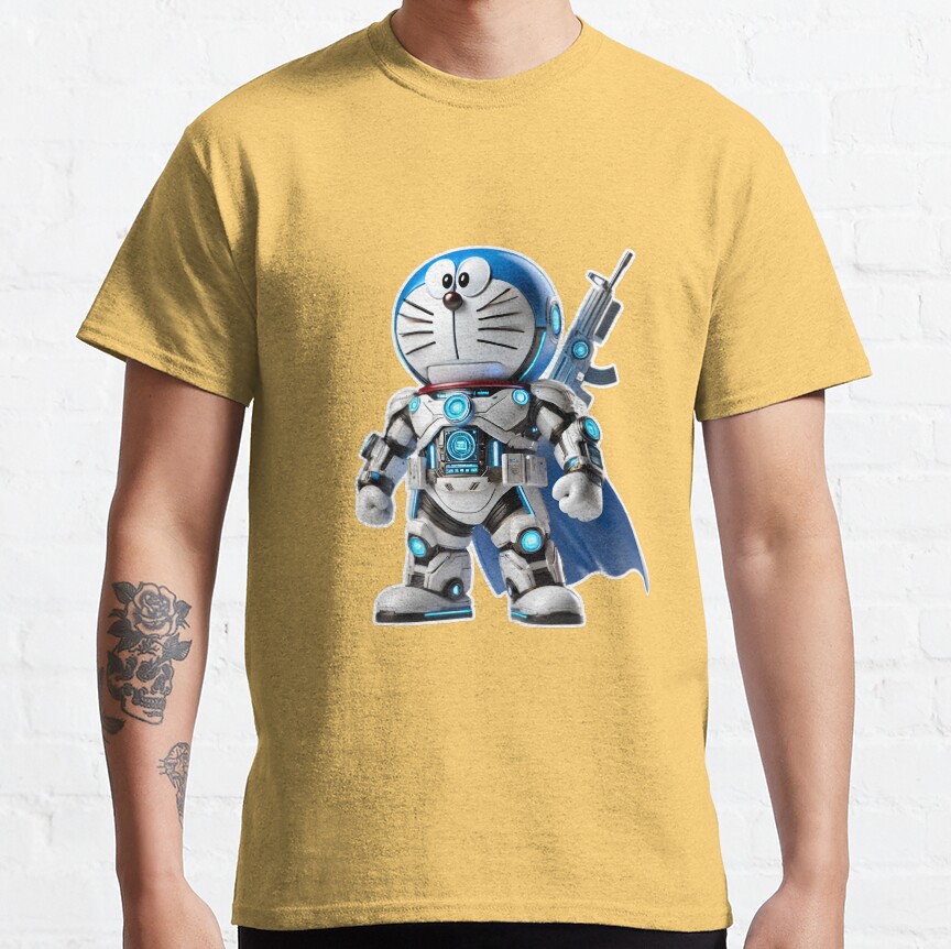 3D Doraemon Super Hero T-Shirt - Image 5