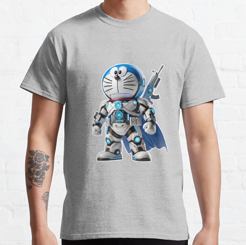 3D Doraemon Super Hero T-Shirt - Image 6