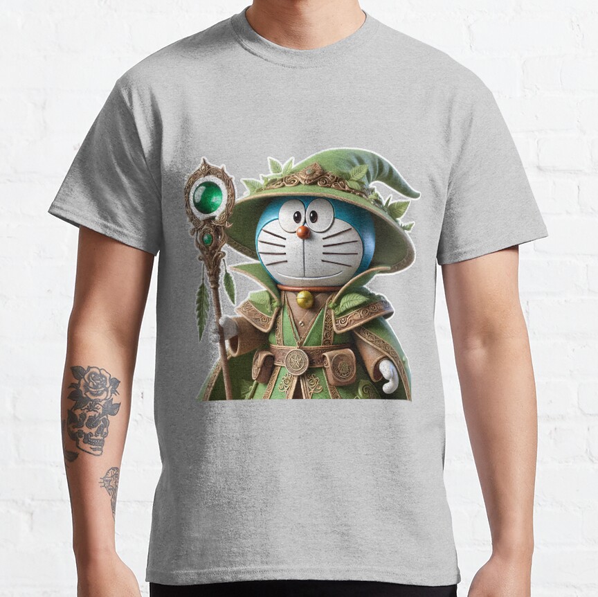 3D Doraemon Fantasy Elf T-Shirt - Image 6