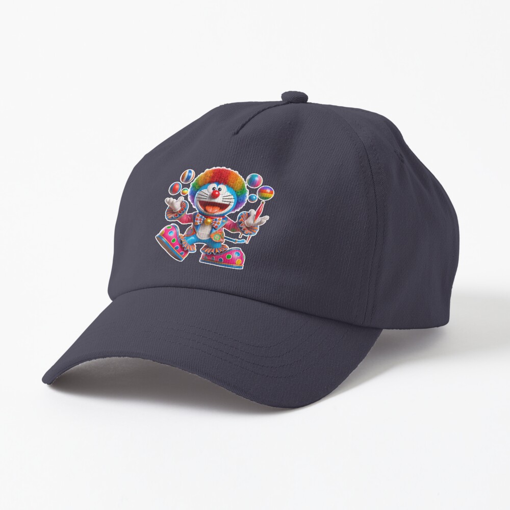 3D Doraemon Circus Clown Cap