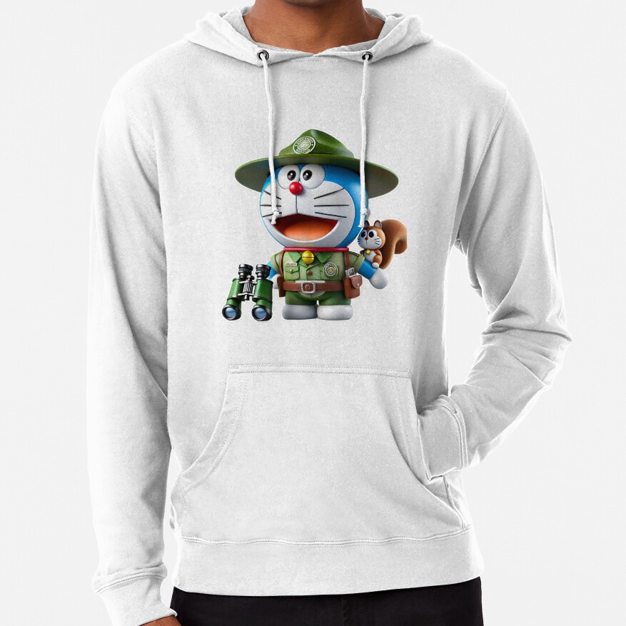 3D Doraemon Park Ranger Hoodie - Image 4