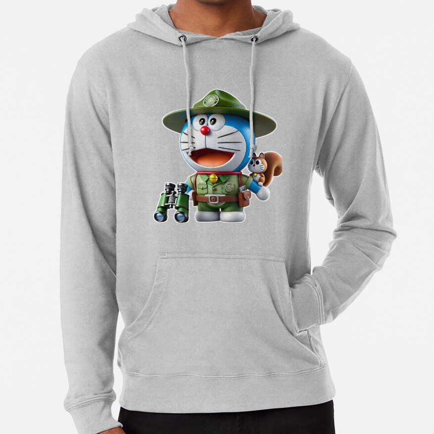 3D Doraemon Park Ranger Hoodie - Image 7