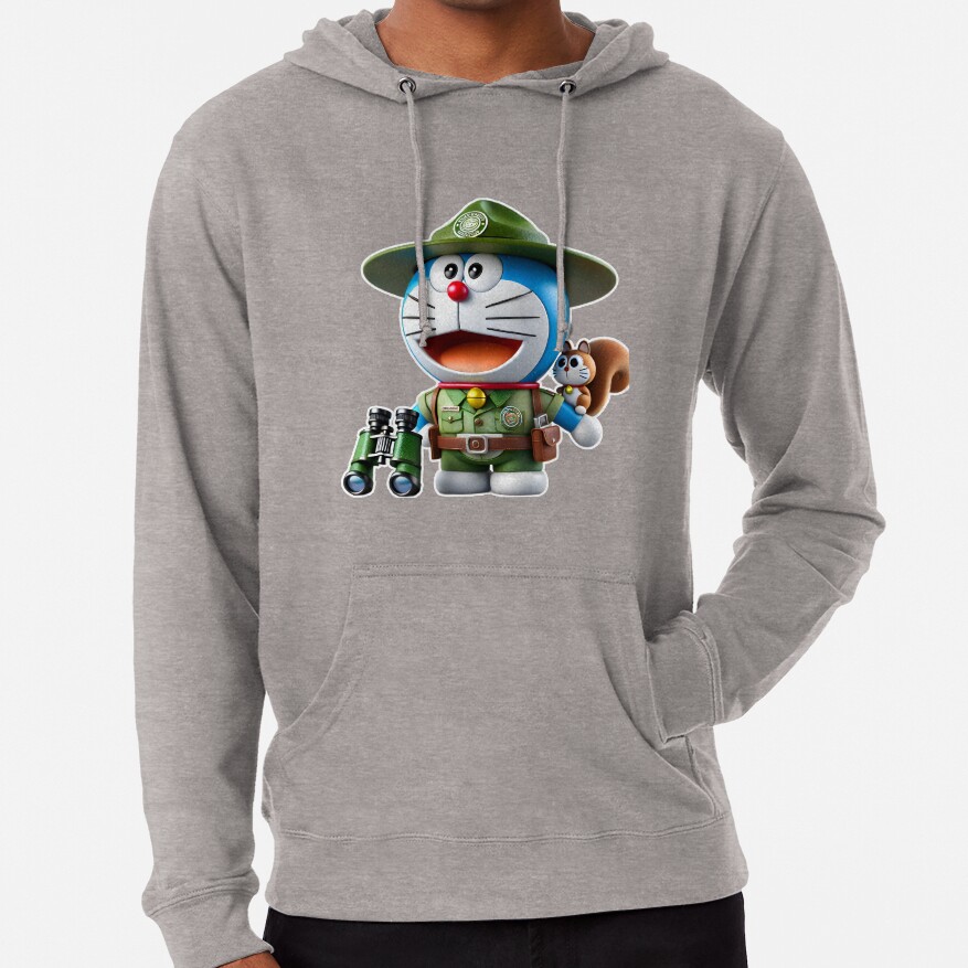 3D Doraemon Park Ranger Hoodie