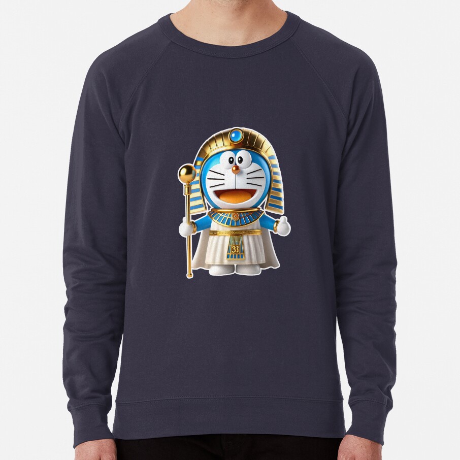 3D Doraemon Egyptian Pharaoh Sweatshirt - Image 4