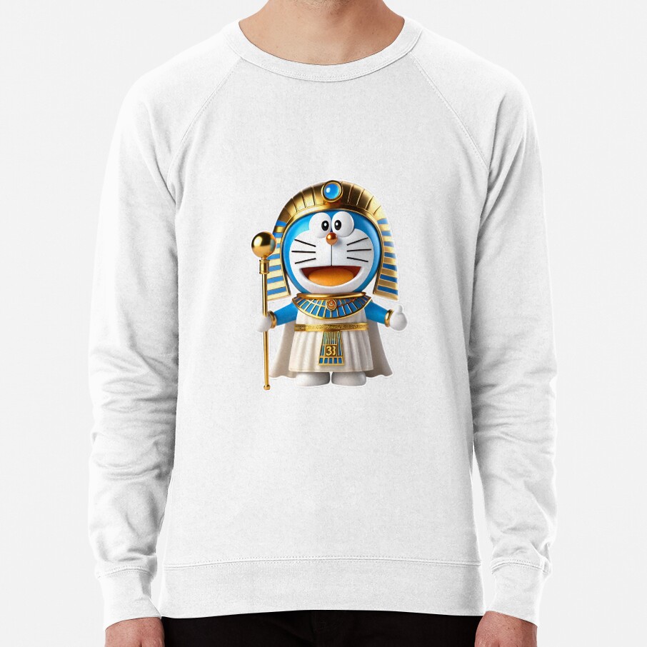 3D Doraemon Egyptian Pharaoh Sweatshirt - Image 2
