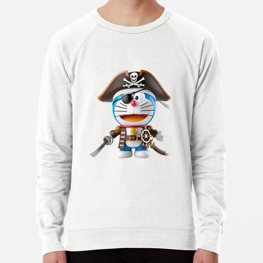 3D Doraemon Pirate Sweatshirt