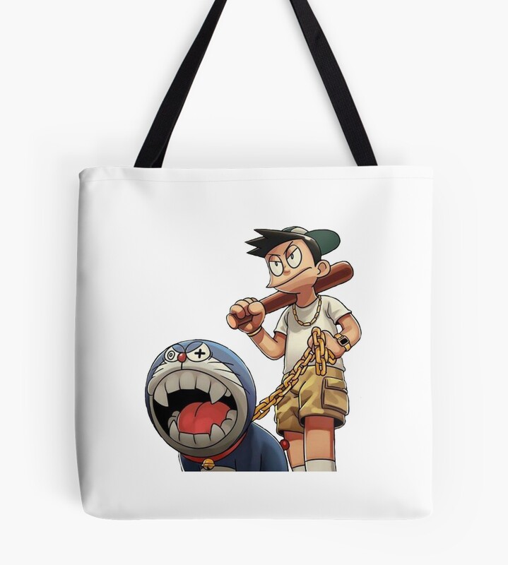 Doraemon Gta Tote Bag