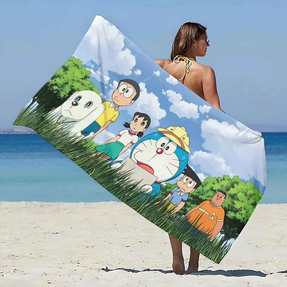 Doraemon Sky Beach Towel